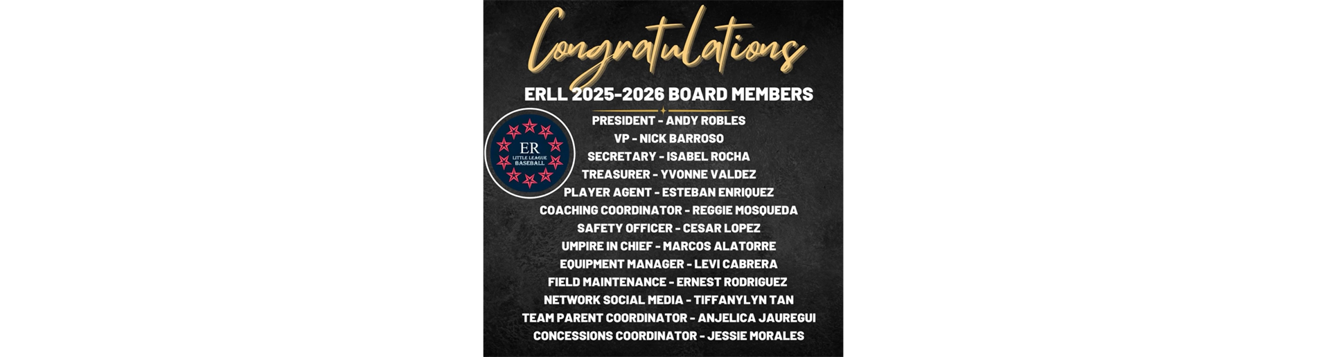 2025-2026 Board Members